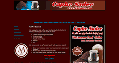 Desktop Screenshot of caphesadec.com