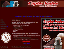 Tablet Screenshot of caphesadec.com